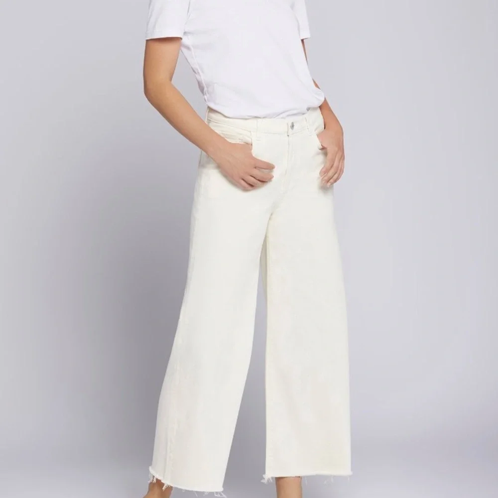 Current/Elliott Women's The Dusty in limestone size 30 - Picture 4 of 7